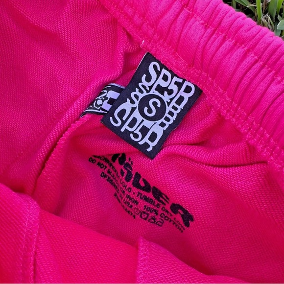 Sp5der P*NK SweatPants Size Small - Picture 4 of 5